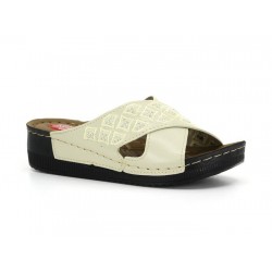 Apella Women 459-63 Sümbül (With box, ets.) Daily Slipper