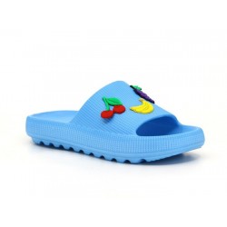 Apella Women E800-5 Towel Labeled Fruit Figured Lux Eva Slipper