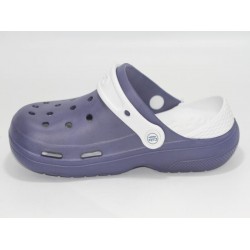 Calx Women EZ1060 Double Footbed Cross Slipper