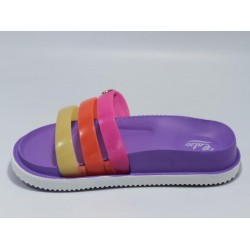 Calx Women Z340 Three Banded Lux Eva Slipper