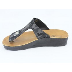 Daye Women 7304 Birken Lame Flip Flops Slipper