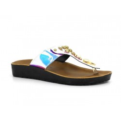 Daye Women 7353 Birken Bling Flip Flops Slipper