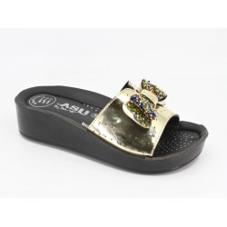 Daye Zenne 25217 Aslı Bow-Tie (With Storage Bag) Daily Slipper