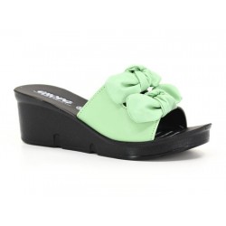 Enova Zenne Z50-0131 Hİgh Double Thick Braided Daily Slipper