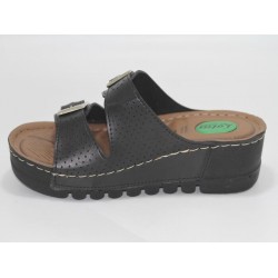 Lotus Women Double Buckle Gel Monta (With Storage Bag) Daily Slipper