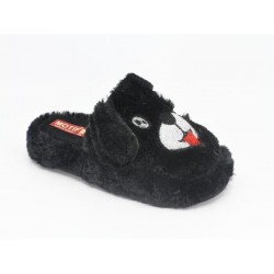 Motif Women Dog Figured Wintery Home Slipper