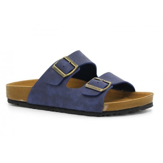 Mulex Men 5152 Birken Double Buckle Evalı Monta Daily Slipper
