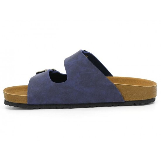 Mulex Men 5152 Birken Double Buckle Evalı Monta Daily Slipper