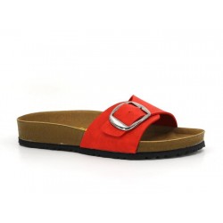 Mulex Women 1264 Birken Single Buckle Evalı (With box, ets.) Daily Slipper