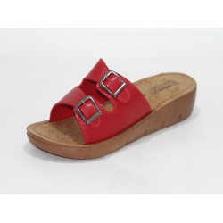 Mulex Women 1609 Double Buckle (With Storage Bag) Soft Daily Slipper