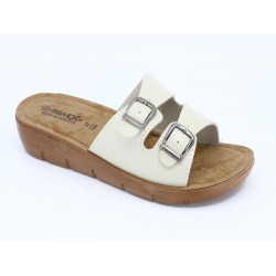 Mulex Women 1609 Double Buckle (With Storage Bag) Soft Daily Slipper