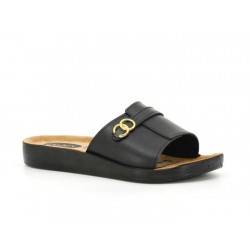 Polex Women 37394-1 Buckle YD Daily Slipper
