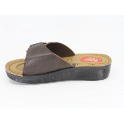 Polex Women 447-76 Emerald Hook and Loop Daily Slipper