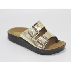 Polex Women 5102 Double Buckle Daily Slipper