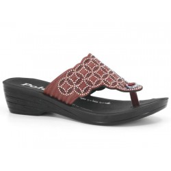 Polex Women 6959/1350 Bling Flip Flops Slipper