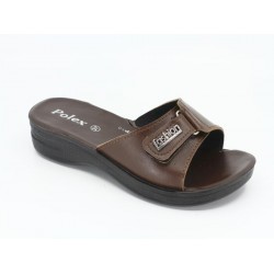 Polex Women 750 Fashion Hook and Loop Daily Slipper