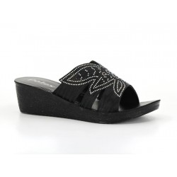 Polex Zenne 6942 001 Floral Bling Daily Slipper