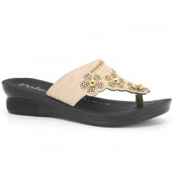 Polex Zenne 7061 002 Leafy Flip Flops Slipper