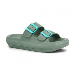 Sonimix Zenne EZ0095.01 Double Buckle High (CEOX) Lux Eva Slipper