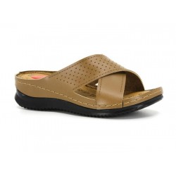 Star Poli Women 7519 Nisa Cross (With Storage Bag) Daily Slipper