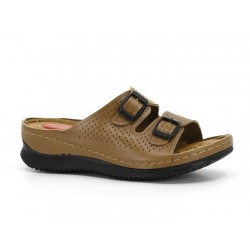 Star Poli Zenne 7513 Nisa Double Buckle (With Storage Bag) Slipper