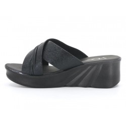 Voga Women 2145 High Footbed Cross Daily Slipper