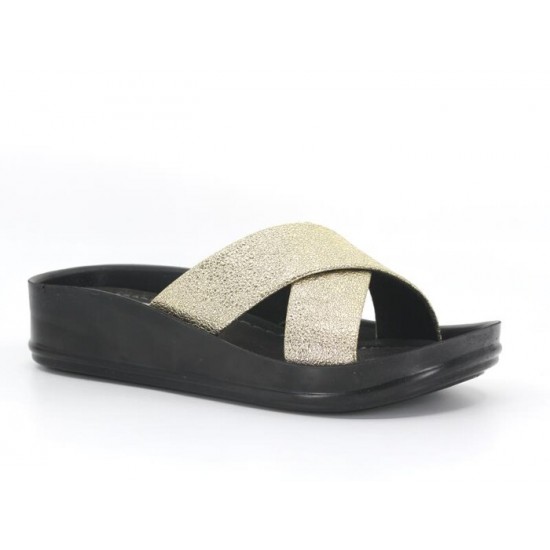 Witta Women 52604 Pool Footbed Cross (With box, ets.) Daily Slipper